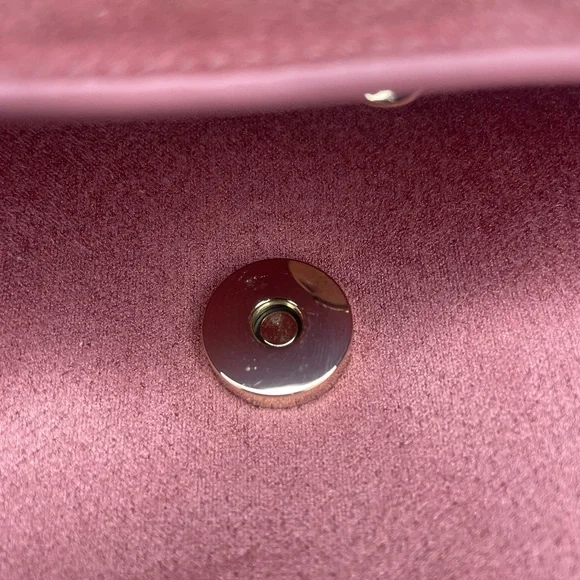 LC Lauren Conrad Pink Purse with Gold Details - Picture 6 of 8